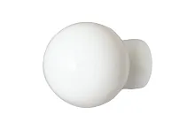 Светильник Шар 150 НББ 64-60-080 опал корпус прямой белый ГИ | код 1005100336 | Элетех