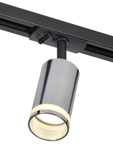 Светильник 4116 декор. трековый поворотный GU10 хром IEK | код LT-USB0-4116-GU10-1-K23 | IEK фото 2