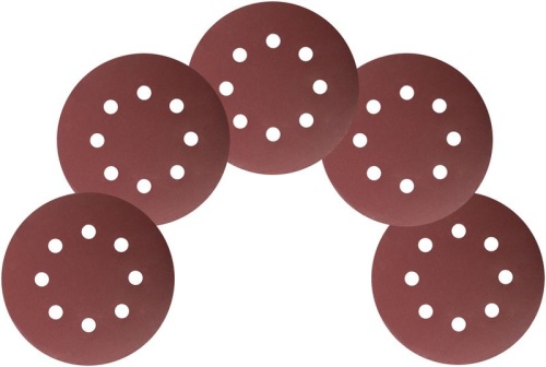 Круги шлифовальные с отверстиями (липучка), алюминий-оксидные, 125 мм, 5 шт Р 320 | код 39670 | FIT фото 5 Круги шлифовальные с отверстиями (липучка), алюминий-оксидные, 125 мм, 5 шт Р 320 | код 39670 | FIT фото 5