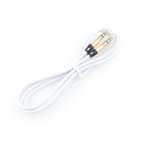 Кабель аудио Cablexpert CCAB-01-35MM-1MW, 3.5 джек (M)/3.5 джек (M), белый. 1м, блистер | код CCAB-01-35MM-1MW | Cablexpert