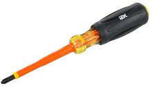 Отвертка диэлектрическая PH2х100 Т3 ARMA2L 5 | код A2L5-SC30-T3-PH-20-100 | IEK