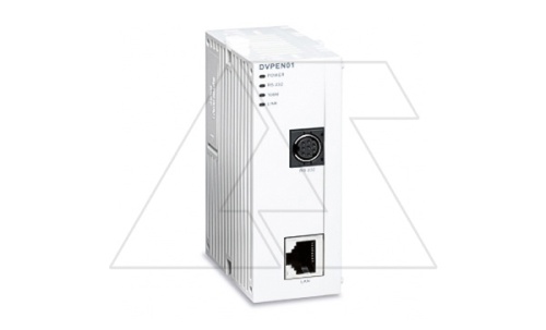 Модуль коммуникационный DVPEN01-SL, Ethernet | код DVPEN01-SL | Delta Electronics
