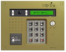 Блок вызова видеодомофона (вызывная панель) с цветной видеокамерой и считывателем ключей RF | код БВД-432RCB | Vizit