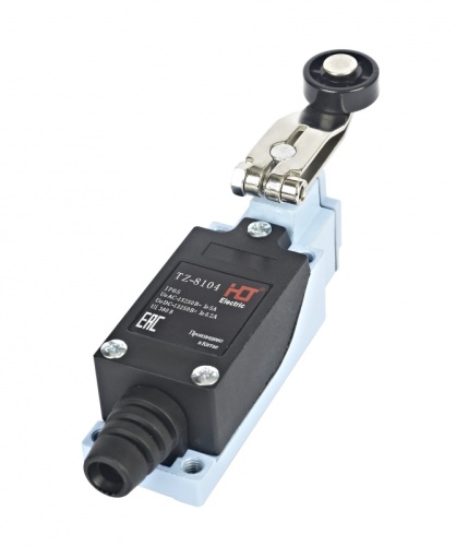 Концевой выключатель TZ-8104 c поворотным роликом IP65 HLT | код 085-23-400 | HLT