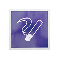Наклейка информационный знак Место курения 200х200 Rexant | код 56-0033 | REXANT
