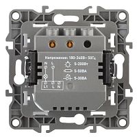 Датчик движения 2-проводной, 180-250В, 200Вт, Эра12, белый,12-4103-01 | код Б0031251 | ЭРА