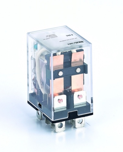 Промежуточное реле 2 конт. с LED инд. 10А 24В AC ПР-102 | код 23912DEK | DEKraft
