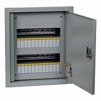 Распределительный шкаф PROxima 24 мод., IP31, встраиваемый, металл, серая дверь |  код. mb11-24 |  EKF