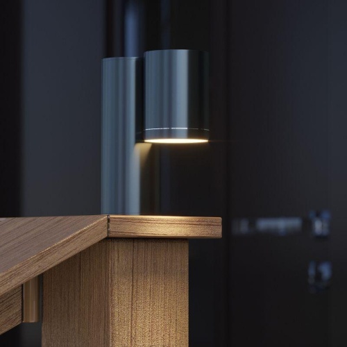 Светильник архитектурный ДБУ под лампу 35 Вт 1хGU10 AC 220В IP54 142х155х70мм Sonata Gauss | код GD151 | Gauss фото 5