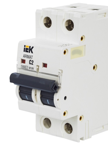 ARMAT Автоматический выключатель M10N 2P C 2А | код AR-M10N-2-C002 | IEK  фото 10