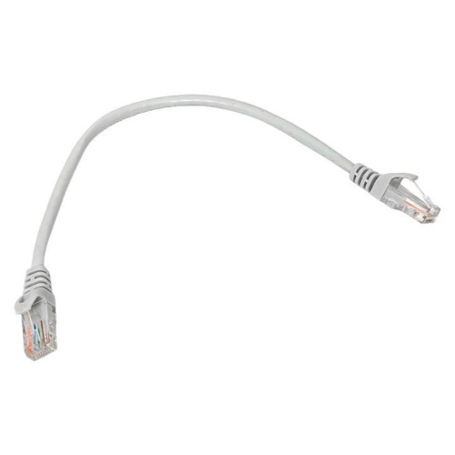 Патч-корд кат.5E UTP неэкранир. PVC сер. 0.2м TERACOM PRO | код TRP-5EUTP-PVC-02M-GY | EKF