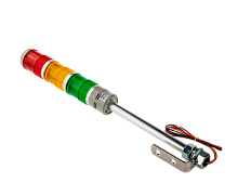 Светосигнальная колонна, 24В AC/DC, LED, красный/желтый/зеленый MT45-RYG24 | код 67377 | MEYERTEC