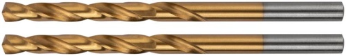 Сверла HSS по металлу, титановое покрытие, в блистере 5.0 мм (2 шт) | код 34350 | FIT фото 5 Сверла HSS по металлу, титановое покрытие, в блистере 5.0 мм (2 шт) | код 34350 | FIT фото 5