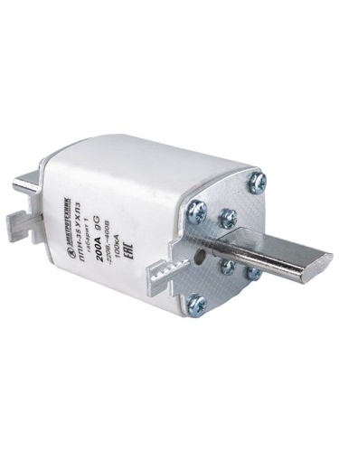 Вставка плавкая ППН-35 УХЛ3 200А габарит 1 IP00 Электротехник ET522695 Вставка плавкая ППН-35 УХЛ3 200А габарит 1 IP00 Электротехник ET522695