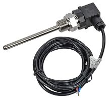 Преобразователь температуры погружной РТ100 G1/2 50мм 2м DIN43650 ONI PTS-PT100-2-050-2-2M-2