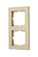 VESNA Рамка 2-ая вертикальная б/вст золото | код 742-3600-152 | LEZARD
