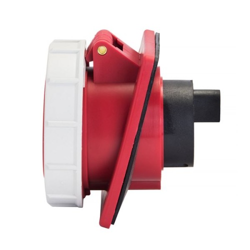 Розетка стационарная внутренняя угловая 4242 3Р+РЕ 32А 380В IP67 PROxima | код ps-4242-32-380 | EKF фото 3 Розетка стационарная внутренняя угловая 4242 3Р+РЕ 32А 380В IP67 PROxima | код ps-4242-32-380 | EKF фото 3