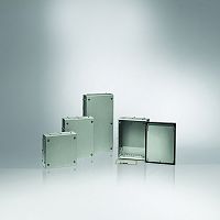 Коробка распределительная 200x400x80 (ВxШxГ) винтовое крепление крышки, сталь 1,2мм, RAL7035, IP66 | код SDV4208 | ETA