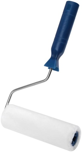 Валик велюровый d40/48мм бюгель 6мм ворс 4мм бел. 150мм FIT 02132 фото 2