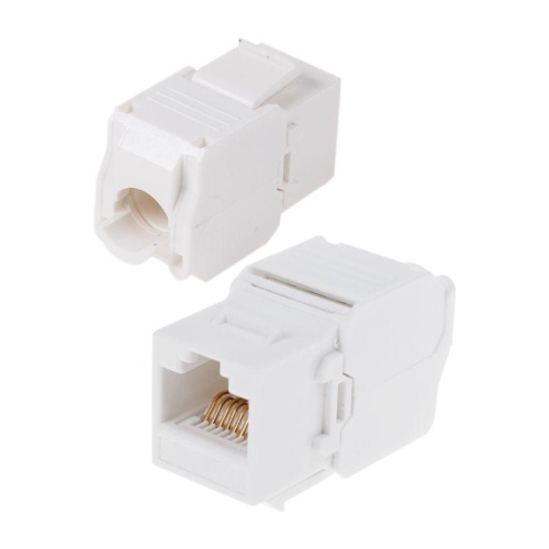 Джек гнездо RJ45 8Р8С быстрозажимной ручной | код 05-1052 | Rexant