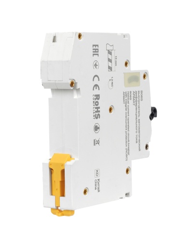 ARMAT Автоматический выключатель дифференциального тока B06S 1P+NP C20 30мА тип A (18мм) | код AR-B06S-1N-C20A030 | IEK  фото 3