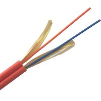 ВО кабель внутренний, ZIP cord, LSZH, 2 волокна, SM G657 | код LAN-OFC-ZI2-S7-LS | LANMASTER