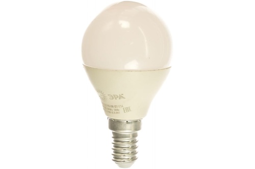 Лампа светодиодная LED P45-8W-827-E14(диод,шар,8Вт,тепл,E14) | Код. Б0030022 | ЭРА