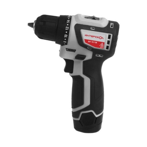 ДА-10/12В 36 МиниМАКС бесщеточная аккум. дрель-шуруповерт (Li-ion, картон, 2 аккум., 1,5Ач), | код 687.1.2.70 | ИНТЕРСКОЛ