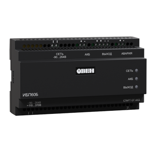 Блок питания ИБП60ЖД-24 | код 90935 | ОВЕН