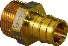 Штуцер 20х1/2'НР, латунь | код 1136008 | Usystems