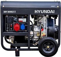 Генератор Hyundai DHY 8000LE-3 6.5кВт | код 1423517 | HYUNDAI