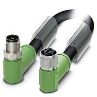 Силовой кабель SAC-4P-M12MRT/10,0-PUR/M12FRT | код 1415199 | PHOENIX CONTACT
