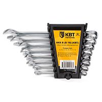 Набор гаечных комбинированных ключей НКК-8 (8-19) серия KBT-PROFESSIONAL | код 78366 | КВТ