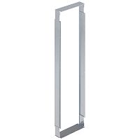 Заглушка вертикальная с доп U для IT-CQE 1800х600х100 RAL9005 | код R5VRU386010B | DKC
