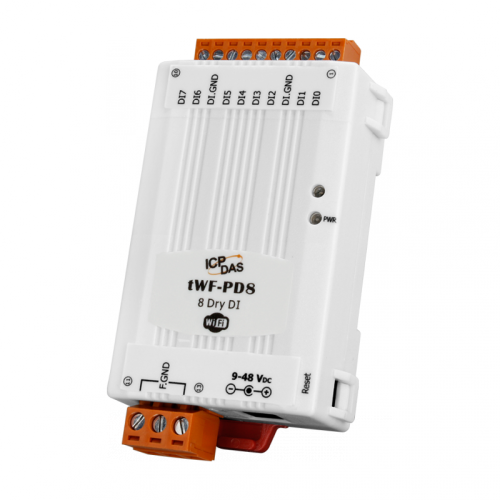 tWF-PD8 CR 8-channel Isolated Dry Digital Input Module (RoHS) | код 00-06125564 | ICP DAS