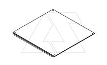 Крыша щита NEO 600x600мм (ШxГ), RAL7035, IP55 | код 626-600 | Tekpan