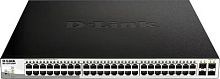 Коммутатор D-Link DGS-1210-52MPP/E2A (L2) 48x1Гбит/с 4SFP 48PoE 740W управляемый | код 1909754 | D-Link