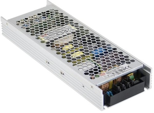 Источник питания AC-DC, 501.6Вт, вход 90…264В AC, 47…63Гц, выход 48В/10.45A, ККМ, рег. вых 45.6…50.4В, изоляция 3750В AC, в кожухе 232х81х31мм, -20…+70С, резерв питания | код UHP-500R-48 | MeanWell