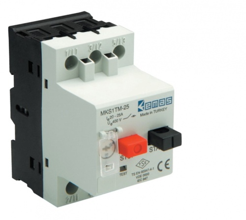 MKS1TM-25.00 Автомат защиты двигателя термомагнитный 20-25А | код MKS1TM-25 | EMAS MKS1TM-25.00 Автомат защиты двигателя термомагнитный 20-25А | код MKS1TM-25 | EMAS