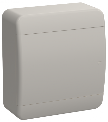 TEKFOR Корпус пласт. ЩРН-П-8 IP41 бел. дверь IEK | код TF5-KP13-N-08-41-K01-K01 | IEK