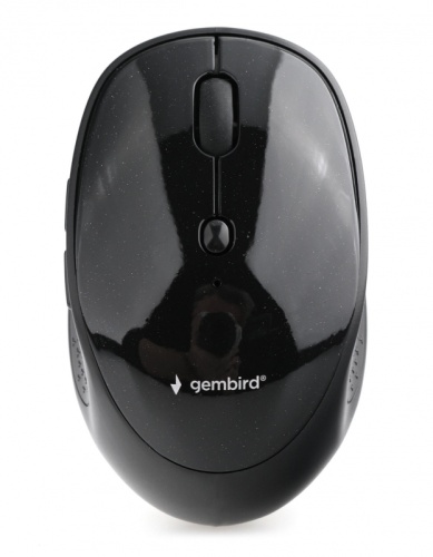Мышь беспров. Gembird MUSW-550, 1600 DPI, 6кн., 2.4ГГц + BT черная | код MUSW-550 | Gembird