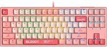 Клавиатура A4Tech Bloody S87 Energy механическая розовый USB for gamer LED (S87 USB ENERGY PINK) | код 1971732 | A4TECH