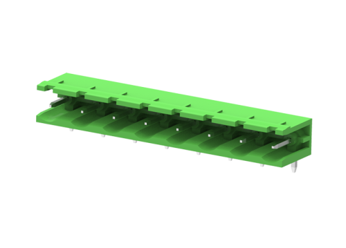 MC-PA7.62H05-G Разъём штекерный MC, угл. конт.,шаг 7.62мм,5 конт.откр.,зел., шт | код MC-PA7.62H05-G | SUPU