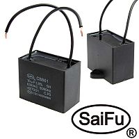 Пусковой конденсатор SAIFU CBB61, 10 мкФ, 630 В | код 99752 | Saifu