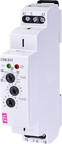 Многофункциональное реле времени CRM-91H 230V (1x16A_AC1) | код 002470070 | ETI