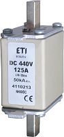 Предохранитель NH-1C DC 100A 440V DC | код 004110227 | ETI