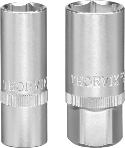 SPS1221 Головка торцевая свечная 1/2DR, 21 мм | код SPS1221 | Thorvik