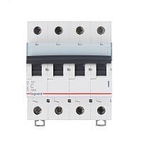 Выключатель автоматический четырехполюсный 20А C TX3 6кА/10кА | код 403959 | Legrand