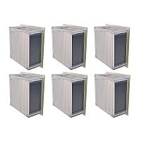 Светильник светодиодный LE-СВО-17-050-0664-20Д "Грильято Домино" 40Вт 4000К IP20 (6 свет.+ драйвер) LED-effect 0664