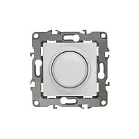 Светорегулятор поворотно-нажимной, 400ВА 230В, Эра12, белый,12-4101-01 | код Б0014735 | ЭРА